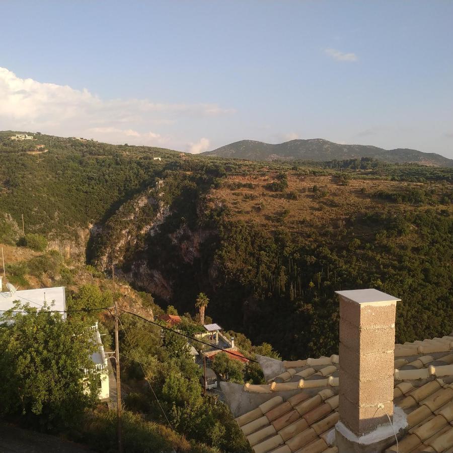 Papadeas Villas Megali Mantineia Bagian luar foto