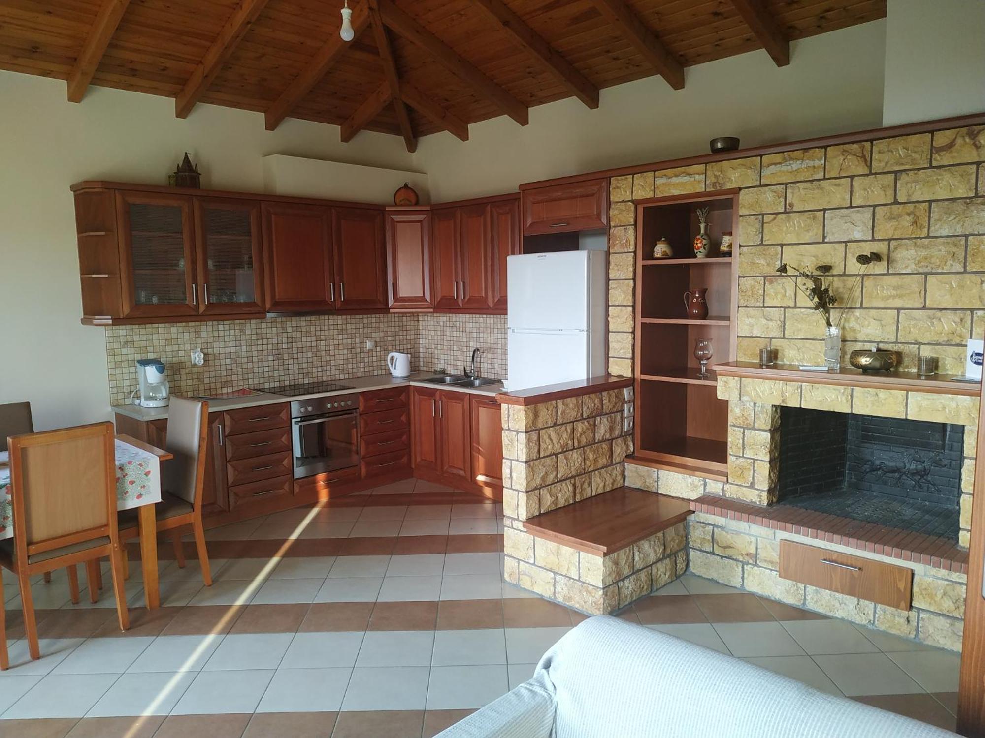 Papadeas Villas Megali Mantineia Bagian luar foto
